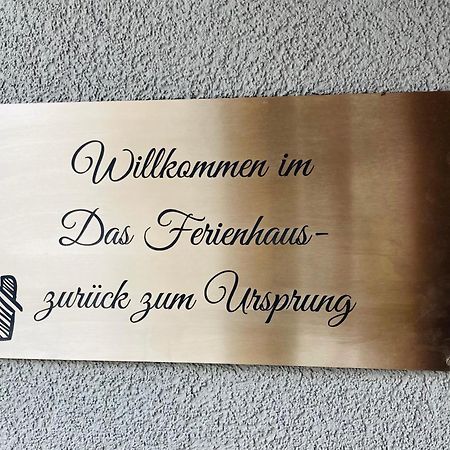 Das Ferienhaus-Zurueck Zum Ursprung Güssing Eksteriør bilde